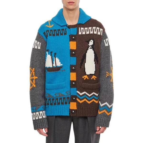

Кардиган the nautical cardigan Alanui, мультиколор