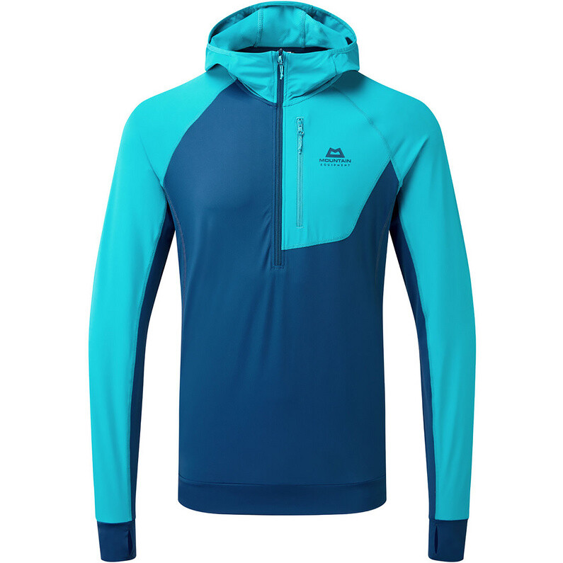 

Мужская худи на молнии Aiguille Mountain Equipment, синий