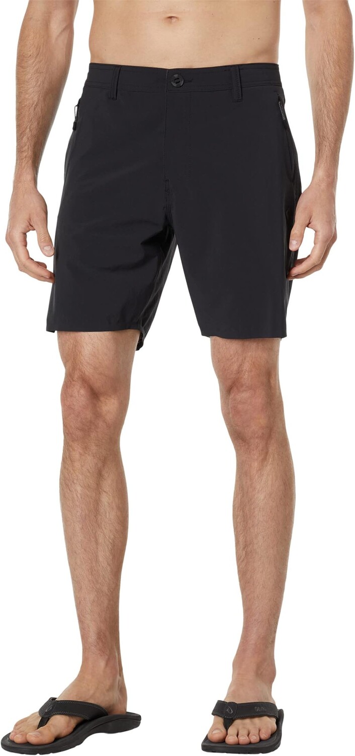 

Гибридные шорты Boardwalk Global Entry 18 дюймов Rip Curl, черный