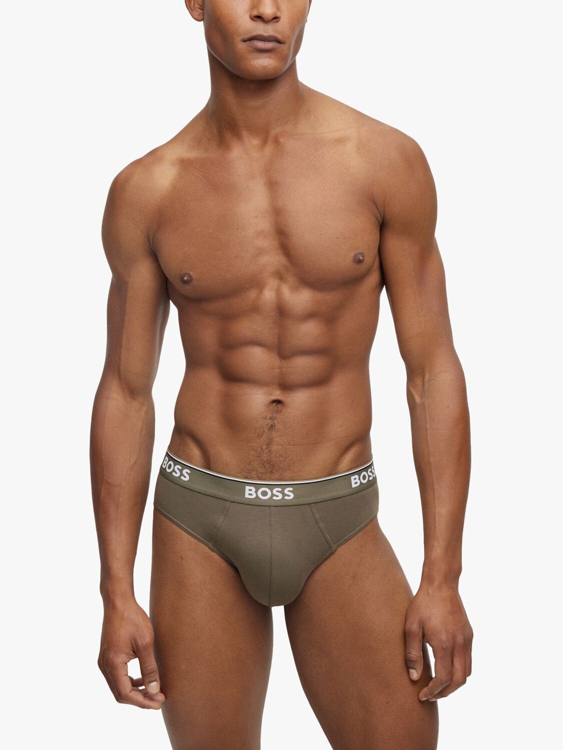 

Эластичные трусы BOSS Power HUGO BOSS, зеленый/черный