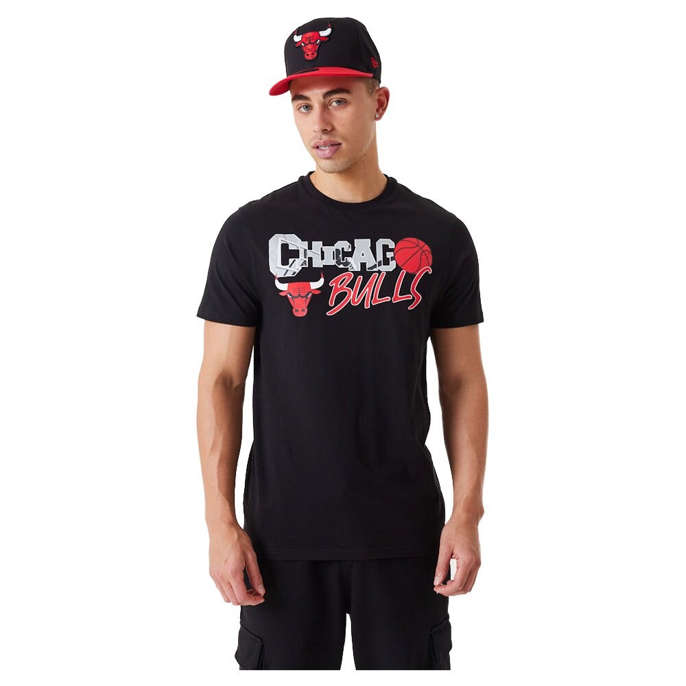 

Футболка New Era Chicago Bulls Nba Infill Graphic, черный