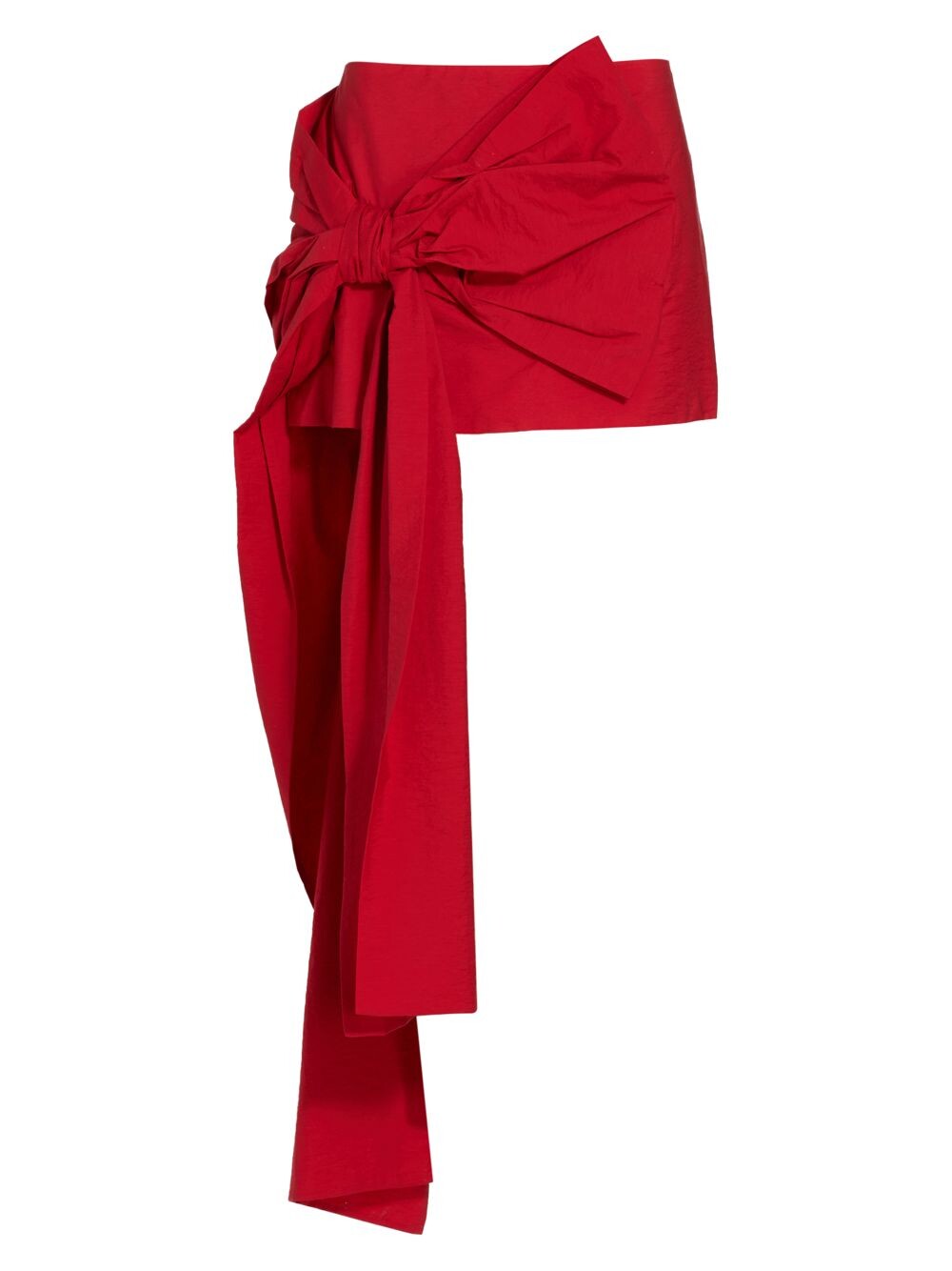 

Мини-юбка Ibba Tech Poplin с бантом Acne Studios, красный
