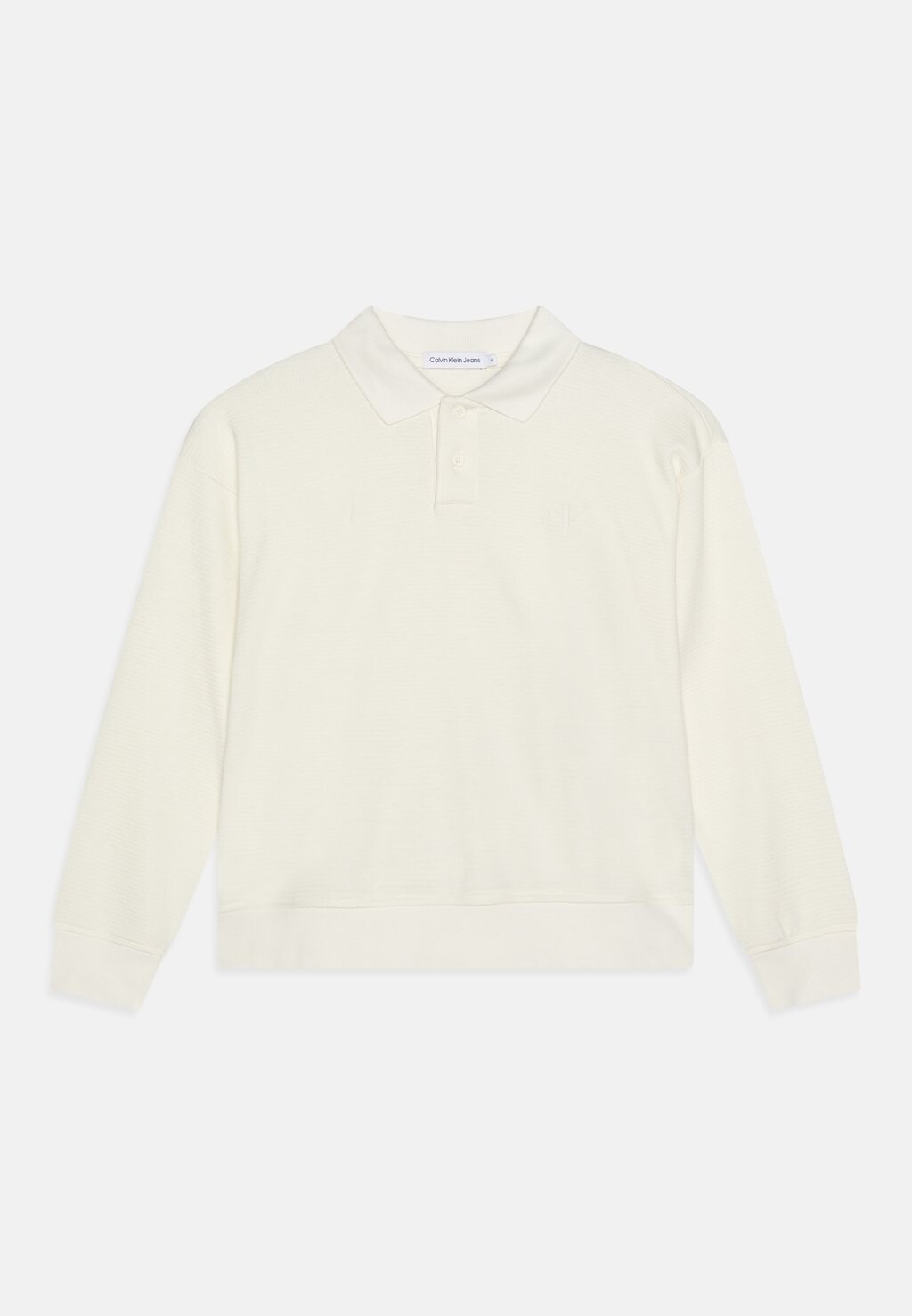 

Рубашка-поло MINIMAL Calvin Klein Jeans, цвет ivory