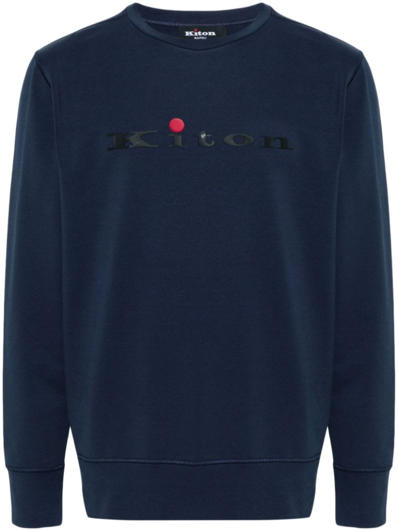 

Kiton толстовка с логотипом, синий