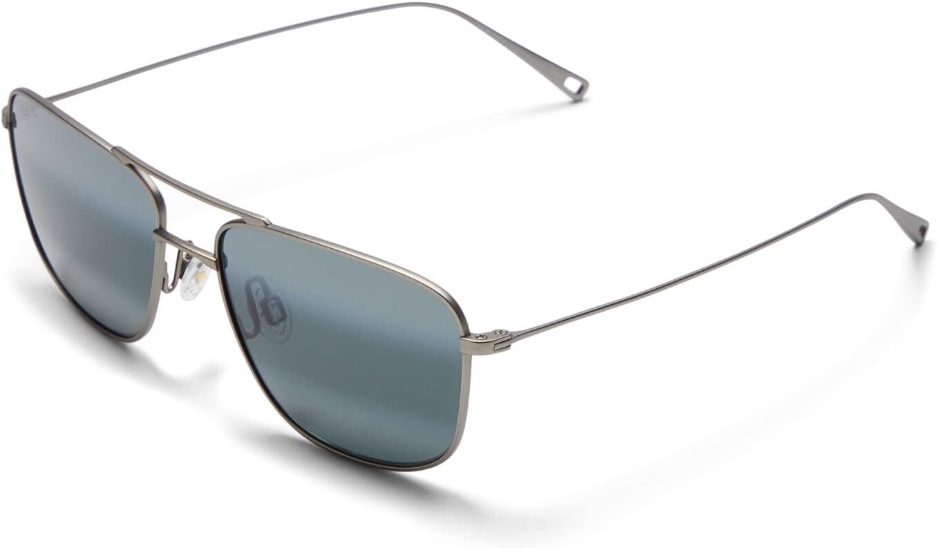 

Солнцезащитные очки Mikioi Maui Jim, цвет Matte Titanium/Grey