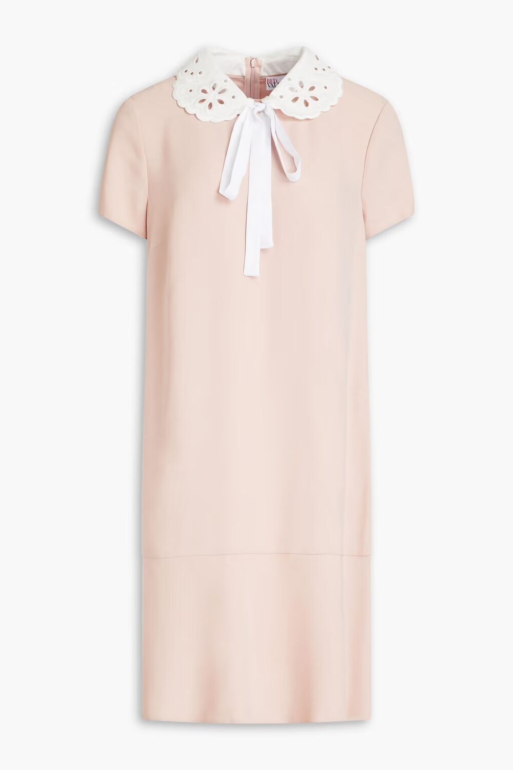 

Платье мини из кади Broderie Anglaise с отделкой Redvalentino, цвет Blush