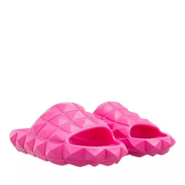 

Сандалии roman stud turtle slides Valentino Garavani, розовый