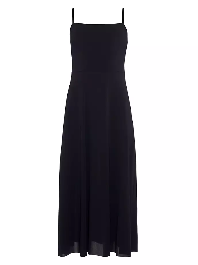 Платье макси Mila из эластичного джерси Eres, цвет noir трусики из джерси tempo с высокой талией eres цвет noir rose petale