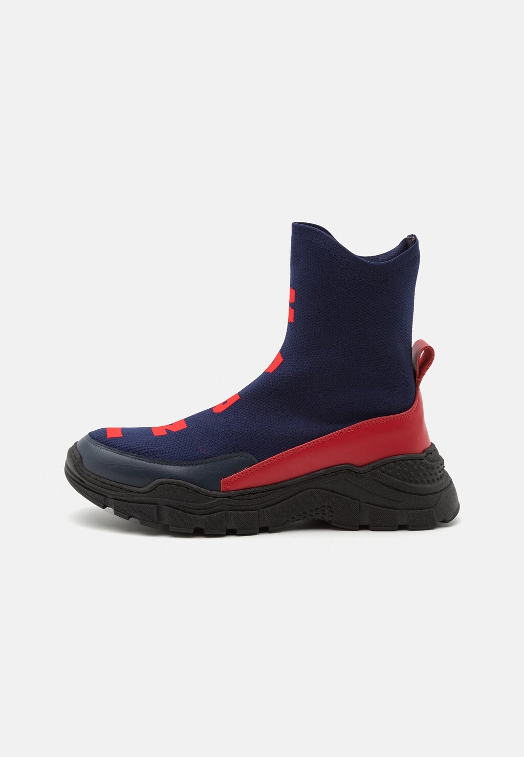 

Высокие кроссовки Unisex Marni, цвет navy/red