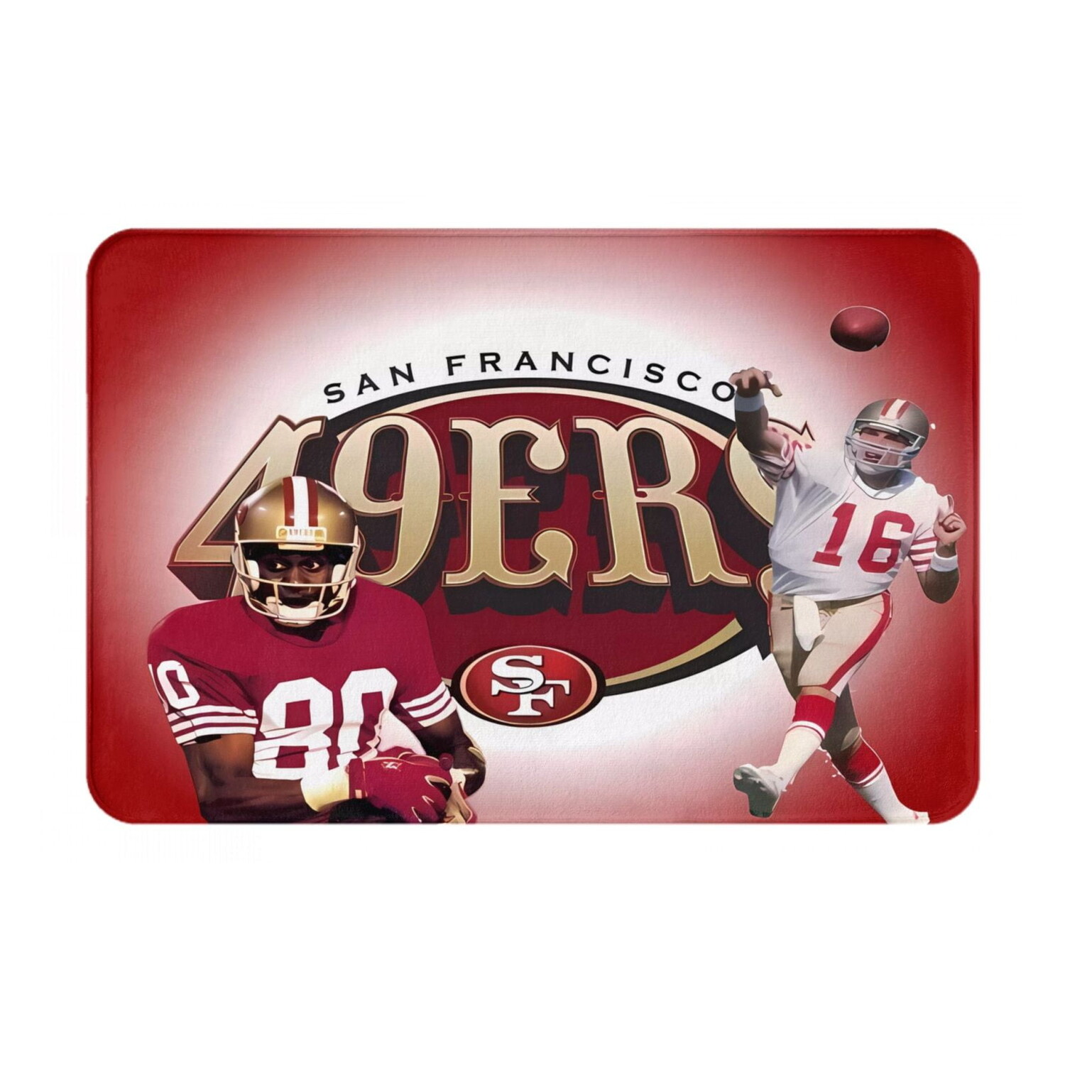 

Коврик напольный San Francisco 49ers Fans Team Nobranded