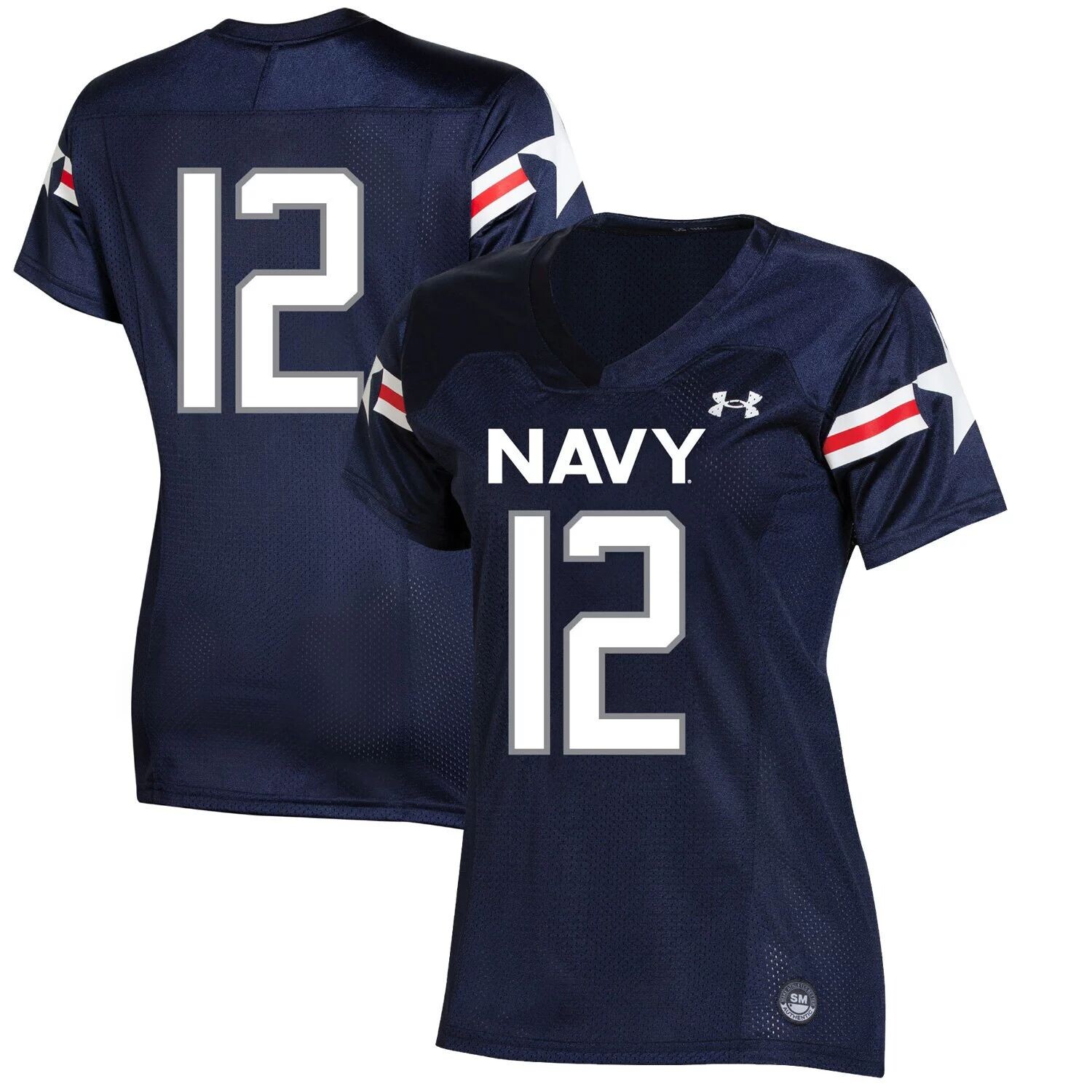 

Реплика женского джерси Under Armour # 12 Navy Navy Gardshipmen Rivalry Under Armour