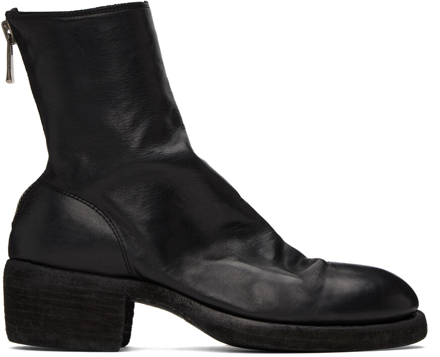 

Черные ботинки 796Z Guidi, Черный