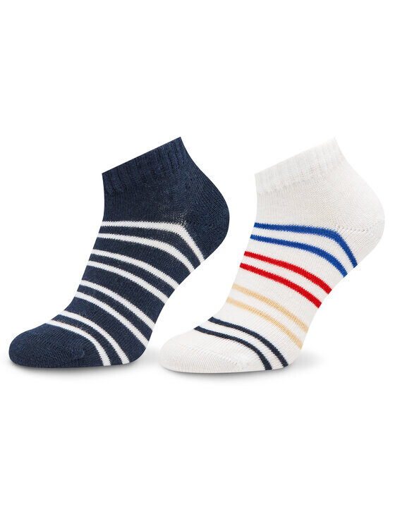 

Комплект из 2 низких детских носков Tommy Hilfiger, мультиколор