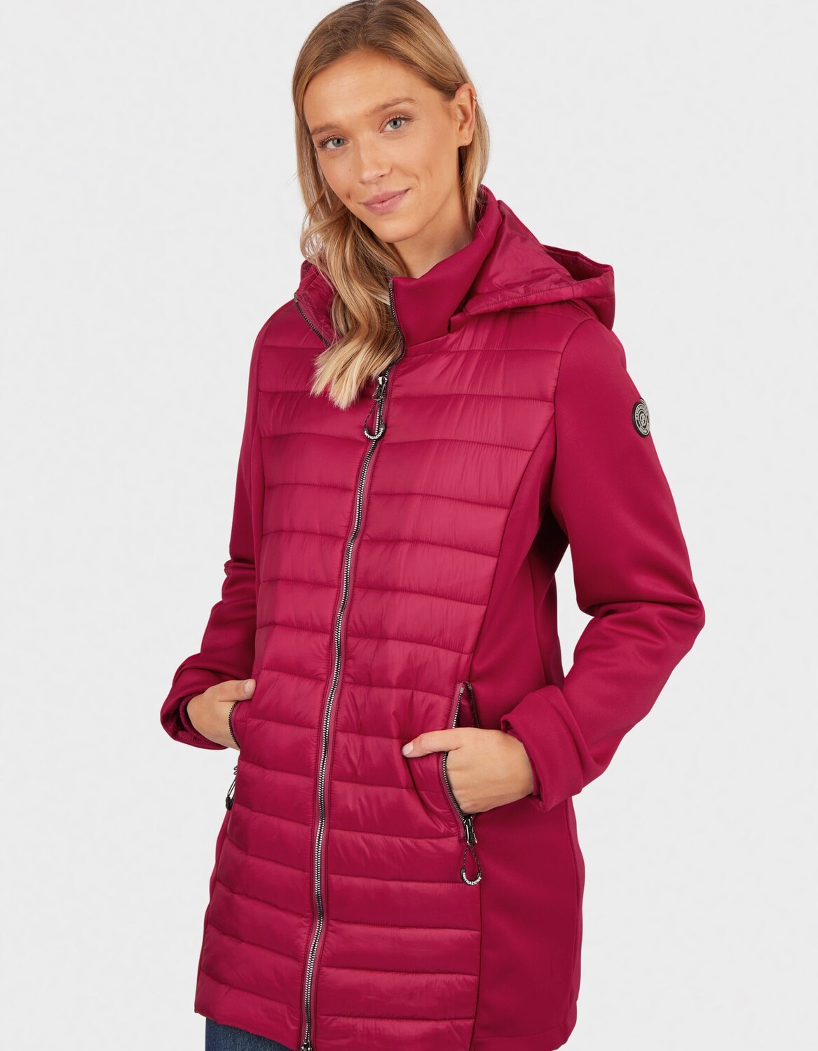

Пуховик Navigazione Statement Jacke, розовый