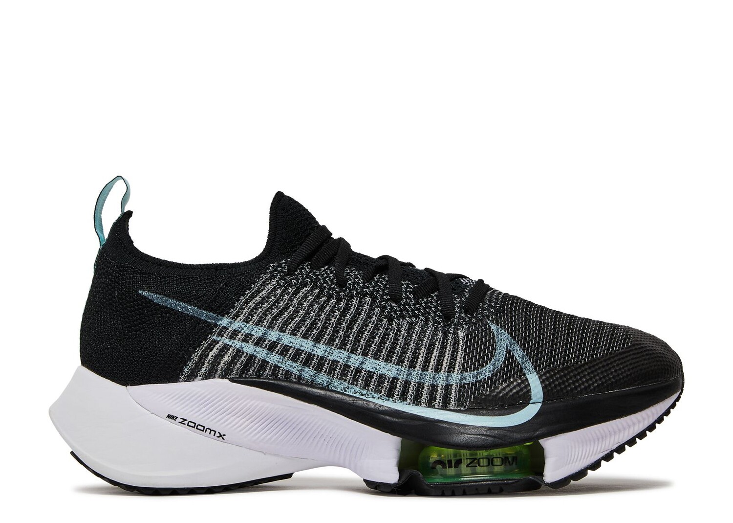 

Кроссовки Nike Wmns Air Zoom Tempo Next% Flyknit 'Black Glacier Blue', черный