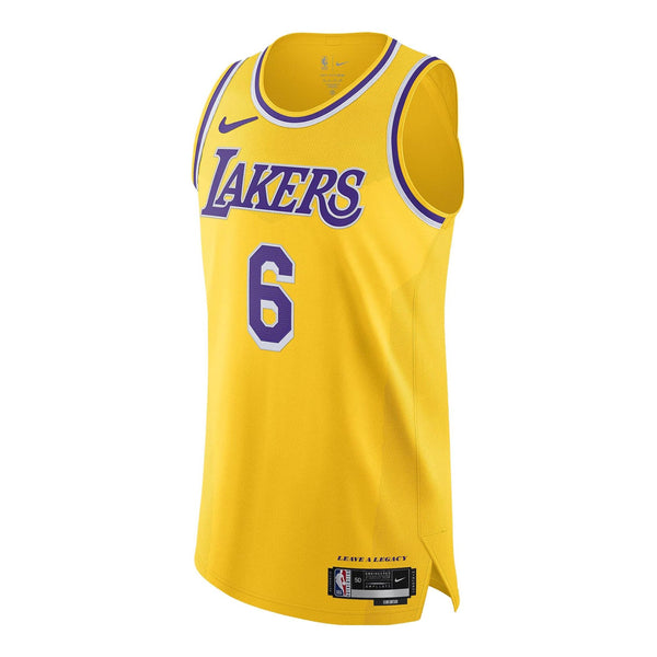 Майка Nike x NBA Lakers LeBron James Jerseys 'Yellow', желтый фигурка funko vinyl gold nba lakers lebron james city 5 59386