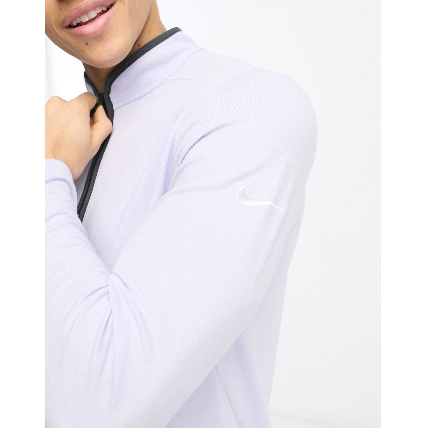 

Серая полумолния Nike Golf Victory Dri-Fit, Серый