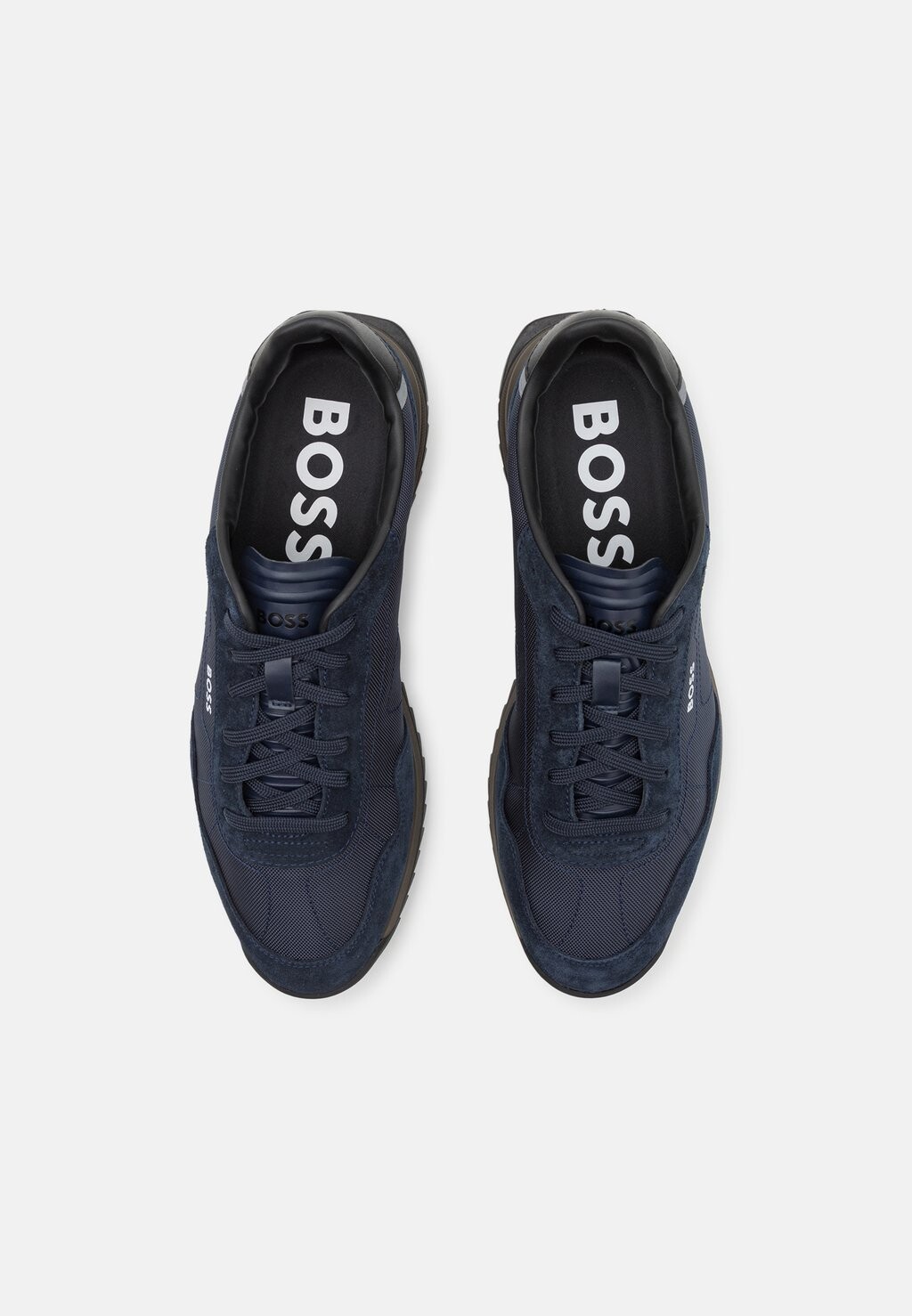 

Низкие кроссовки Zayn BOSS, открытые синие