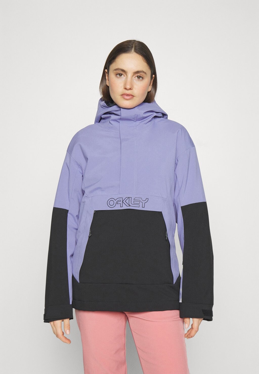 

Куртка для сноуборда INSULATED ANORAK Oakley, цвет blackout/new lilac