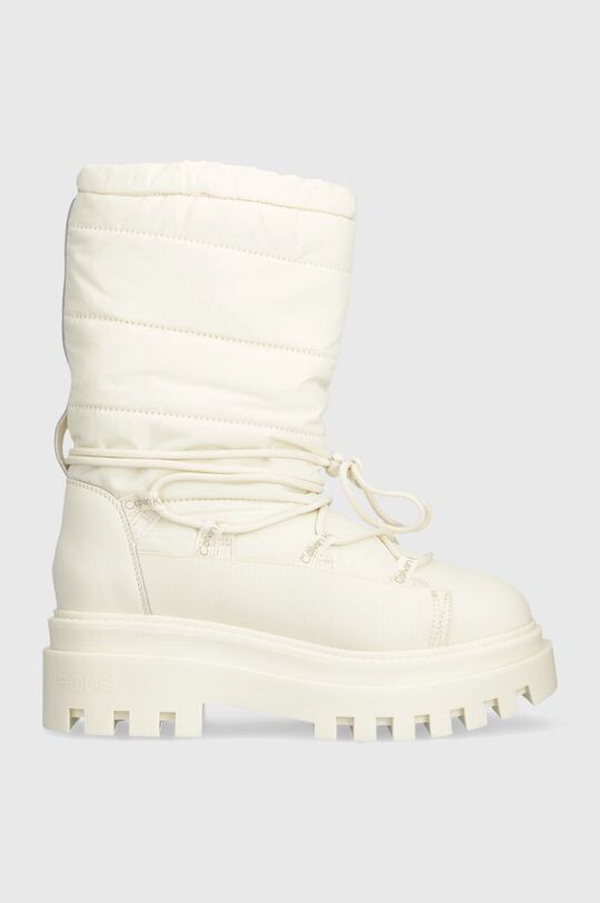 

Зимние ботинки FLATFORM SNOW BOOT NYLON WN Calvin Klein Jeans, бежевый