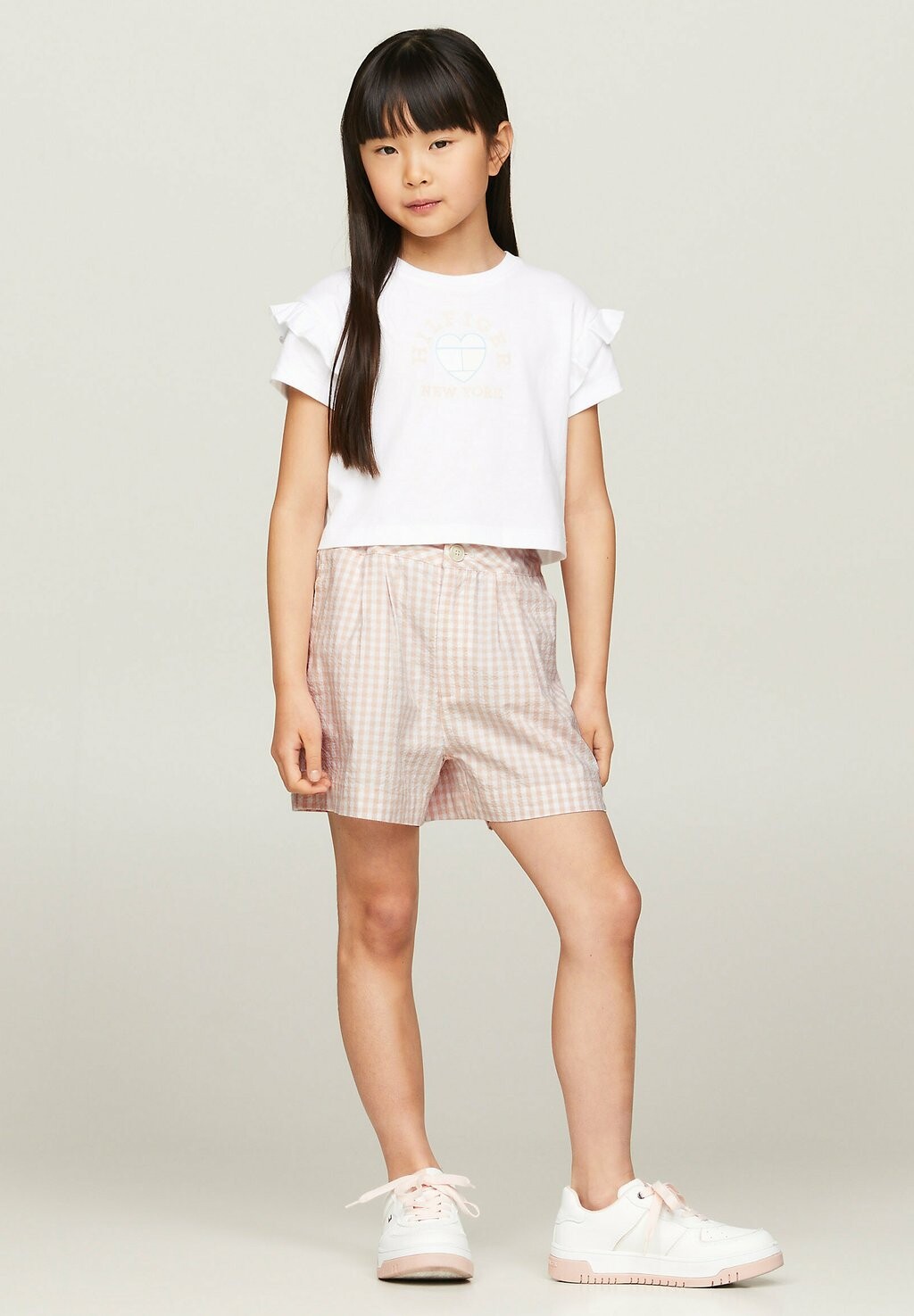 

Шорты GINGHAM CHECK Tommy Hilfiger, цвет whimsy pink check