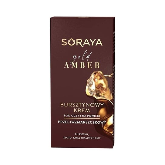 

Янтарный крем против морщин для глаз и век, 15 мл Soraya Gold, Amber
