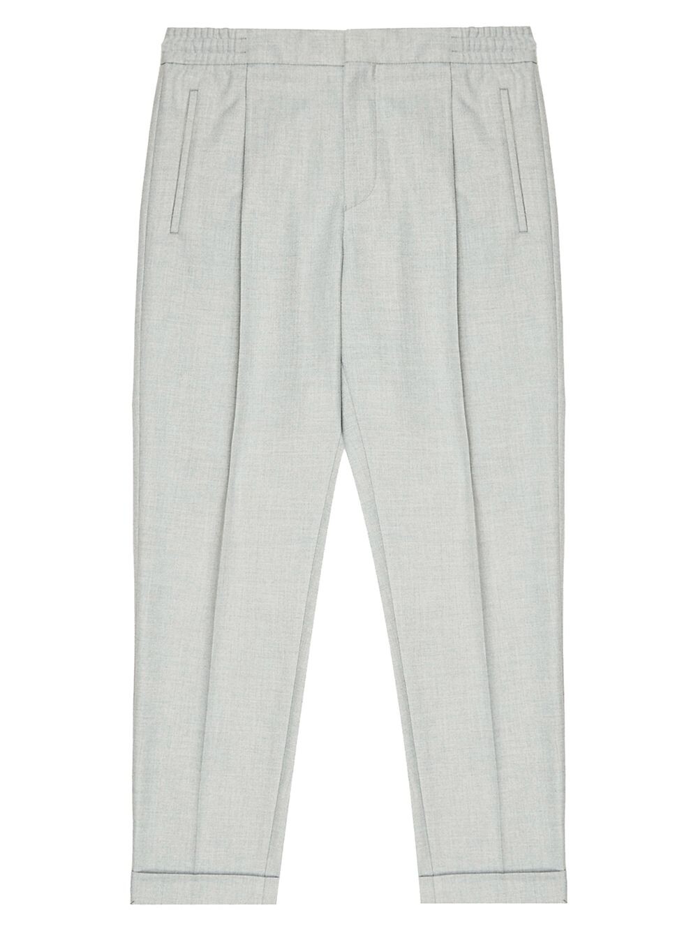 

Брюки Brighton со складками Reiss, серый