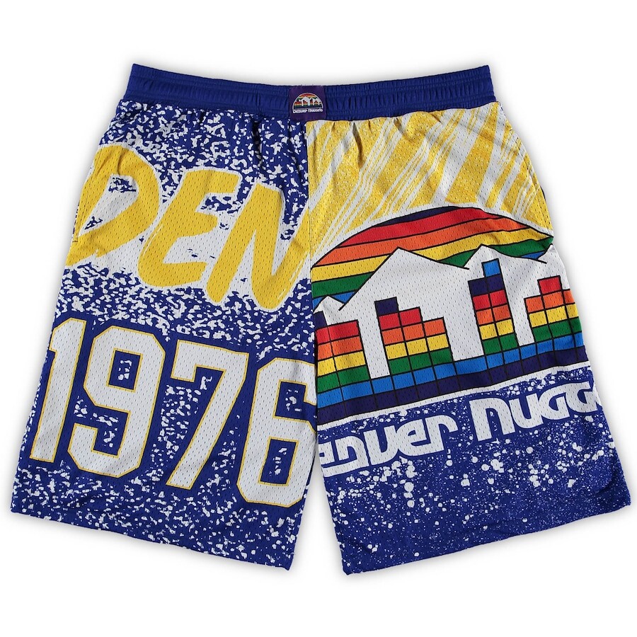 

Шорты Mitchell & Ness Denver Nuggets, роял