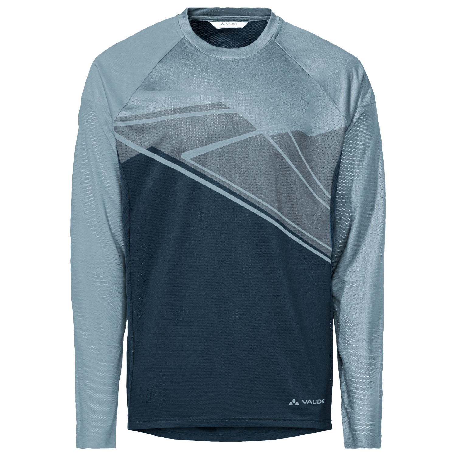 цена Велосипедный трикотаж Vaude Moab L/S T Shirt VI, цвет Nordic Blue