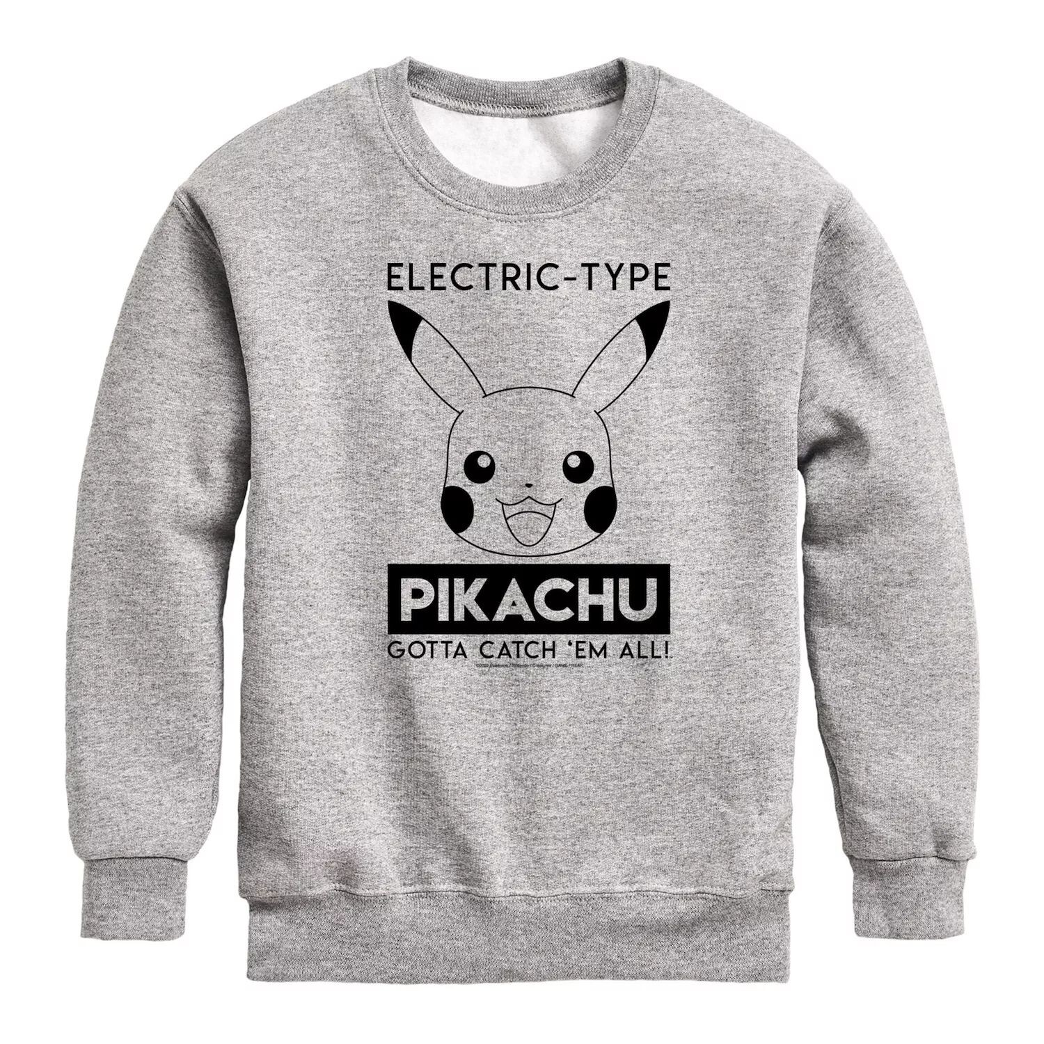 

Электрическая флисовая куртка Pokemon Pikachu для мальчиков 8–20 лет Licensed Character