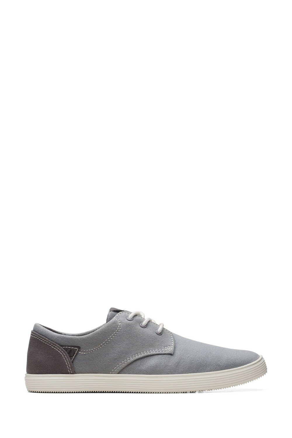 

Парусиновые туфли Sharkford Walk от бренда Clarks, серый