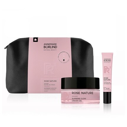 

Annemarie Börlind Rose Nature Supreme Glow Set 50 мл — защищает кожу от стрессовых реакций. Утолщает линии усталости. Уменьшает воздействие синего света - Vegan... Набор для сияния/глаз
