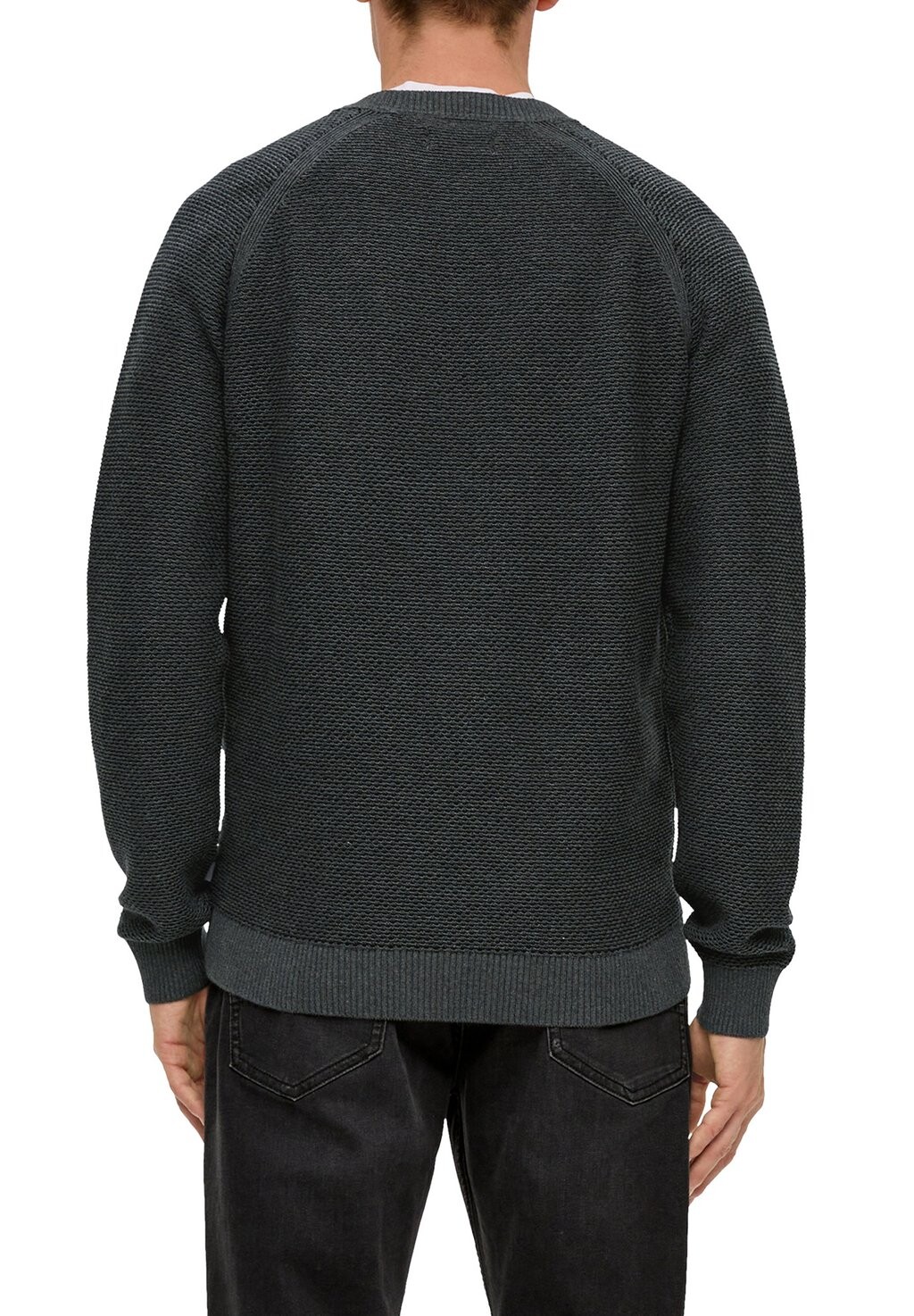 

Джемпер MIT CREW NECK s.Oliver, цвет Mottled Anthracite