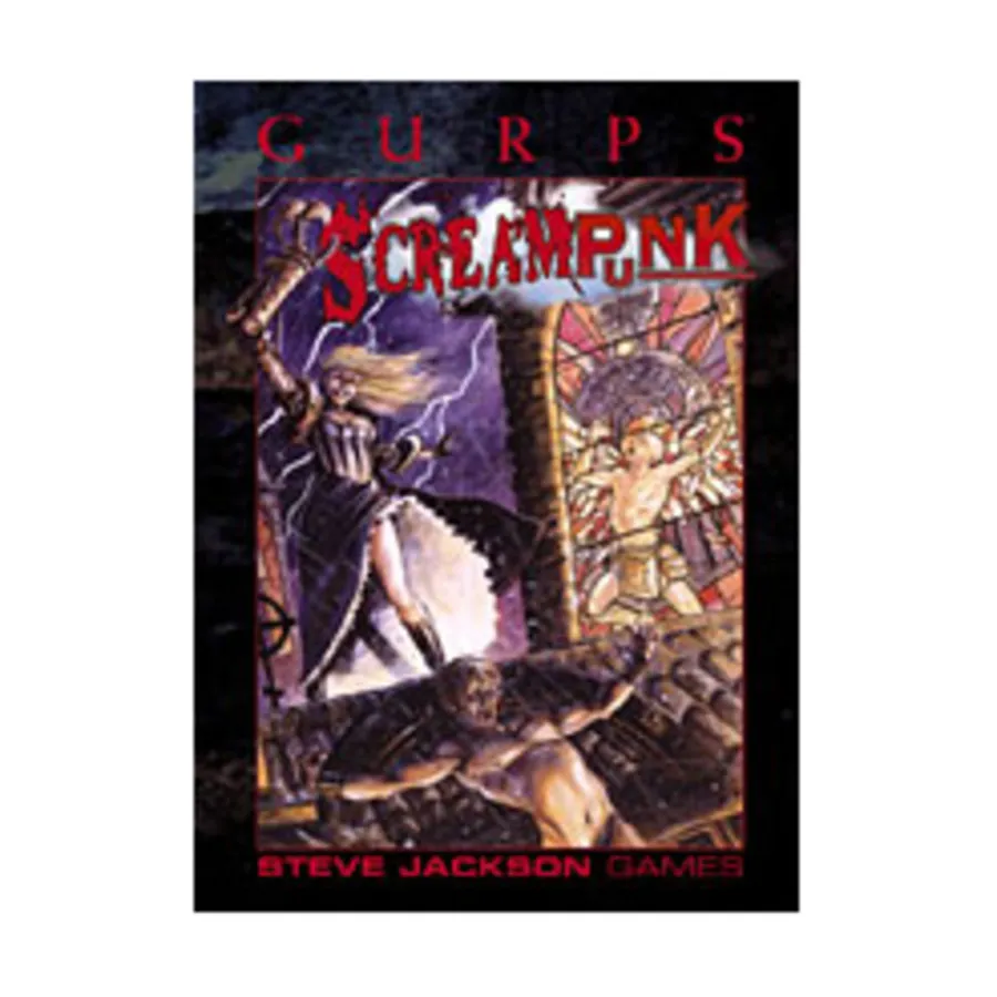 

Screampunk, GURPS (1st-3rd Edition) - Fictional Settings, мягкая обложка