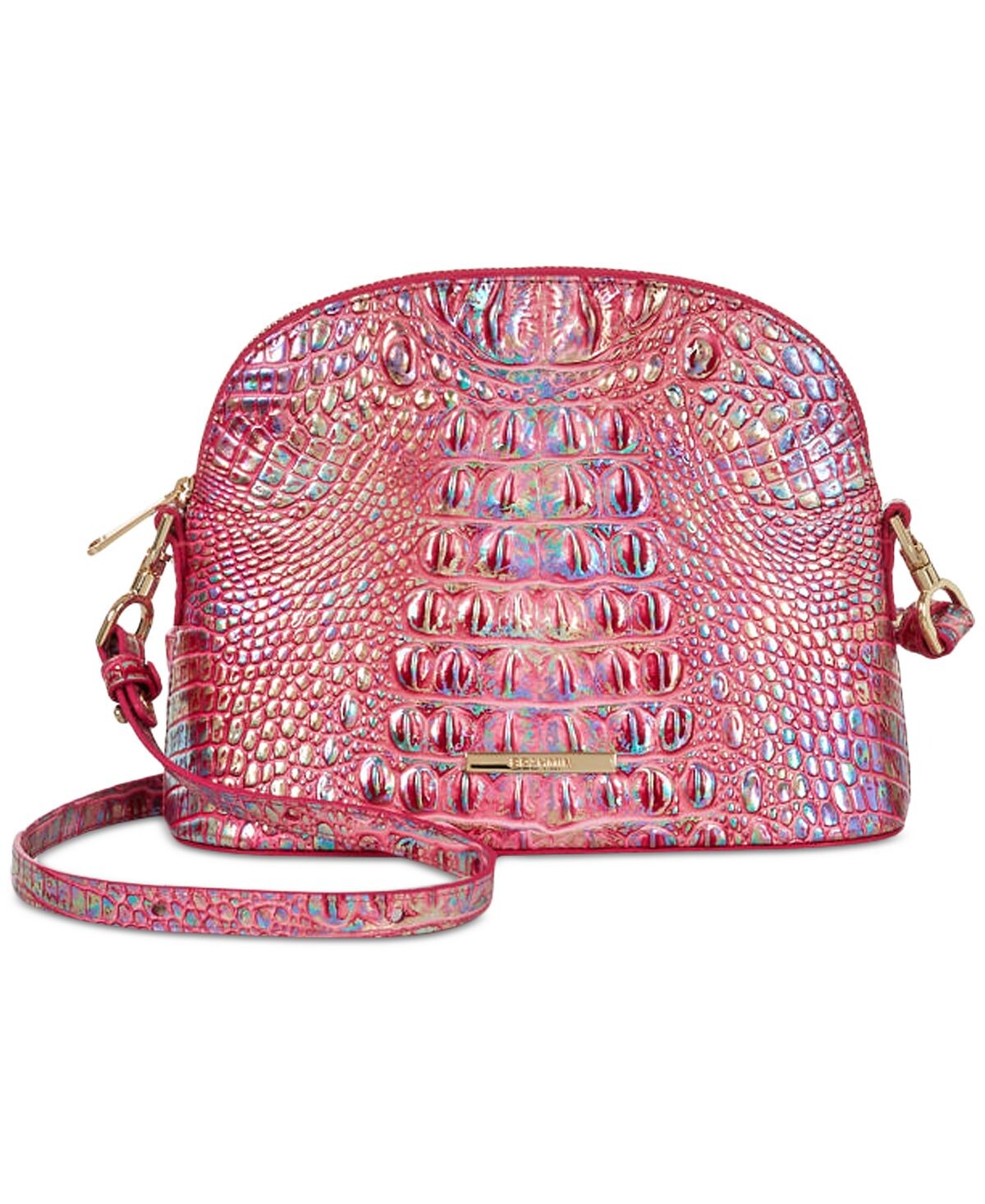 

Маленькая кожаная сумка через плечо Georgina Emerald Melbourne Brahmin