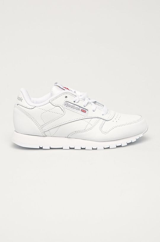 цена Reebok Classic - Классические детские кожаные туфли 50172, белый