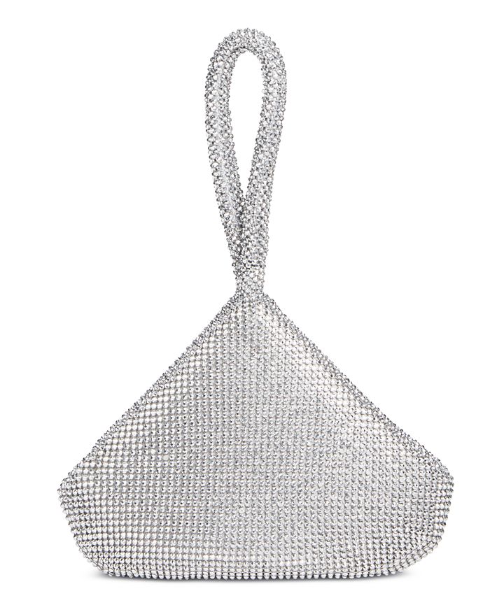 Сетчатая сумка Doris Sparkle I.N.C. International Concepts, серебро