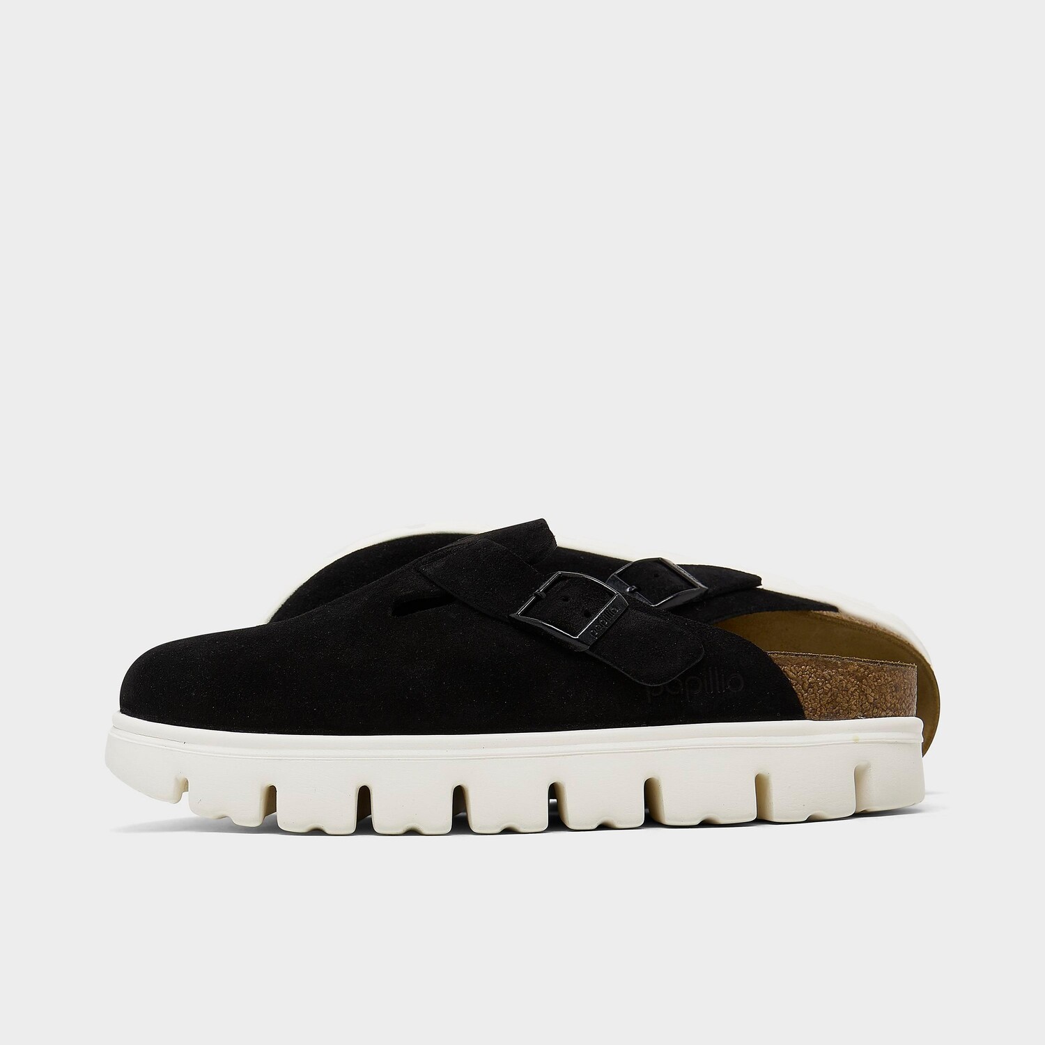 

Женские сандалии на массивной платформе Birkenstock Arizona Boston, черный