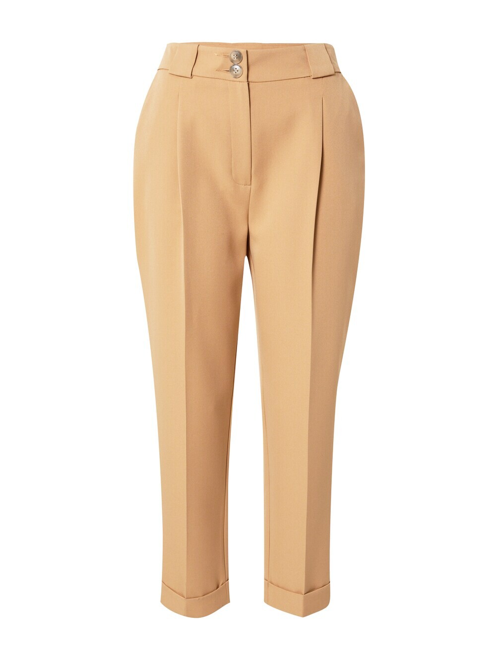 

Обычные брюки со складками спереди River Island, бежевый