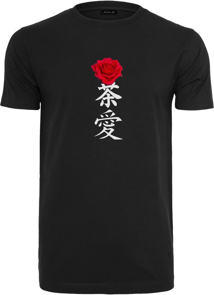 цена Футболка Mister Tee Asian Sign Rose Tee, черный