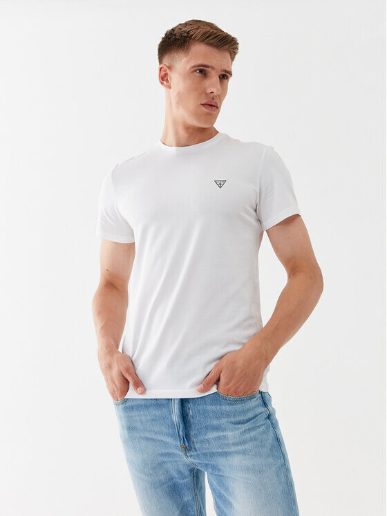 

Футболка узкого кроя Guess, белый