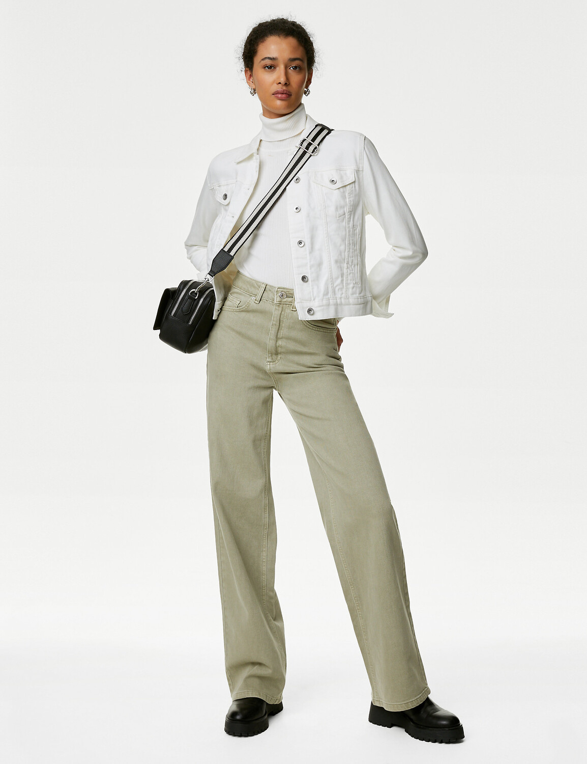 

Широкие джинсы Marks & Spencer