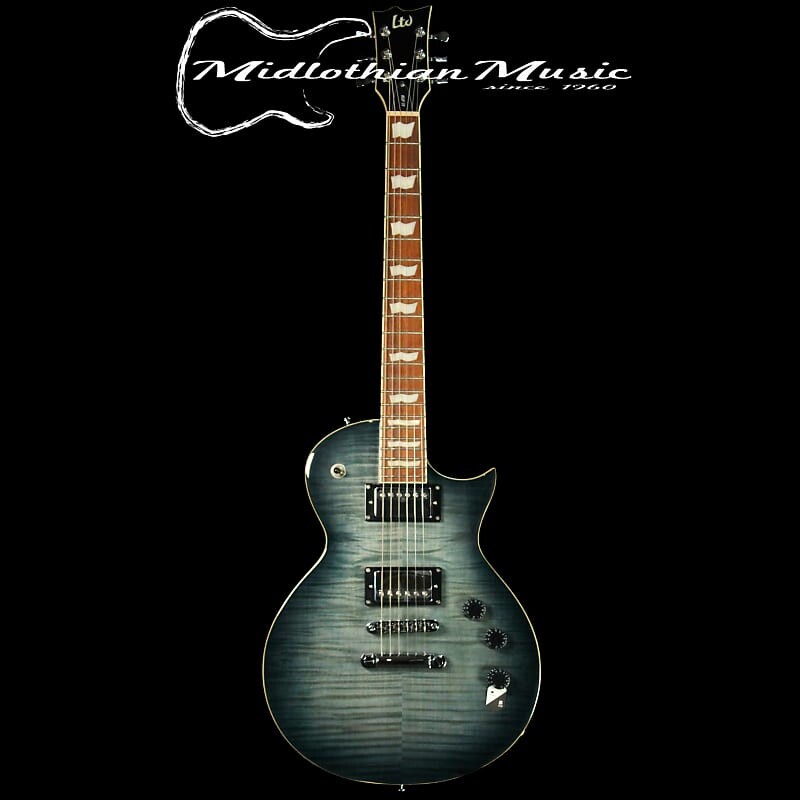 

Электрогитара ESP LTD EC-256FM - Electric Guitar - See Through Cobalt Blue Gloss Finish