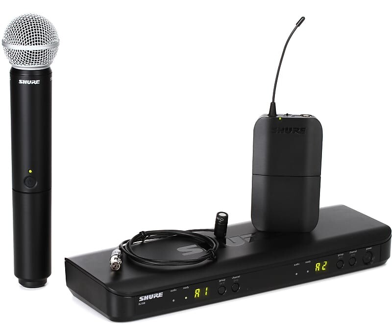 

Микрофон Shure BLX1288/W85-H10
