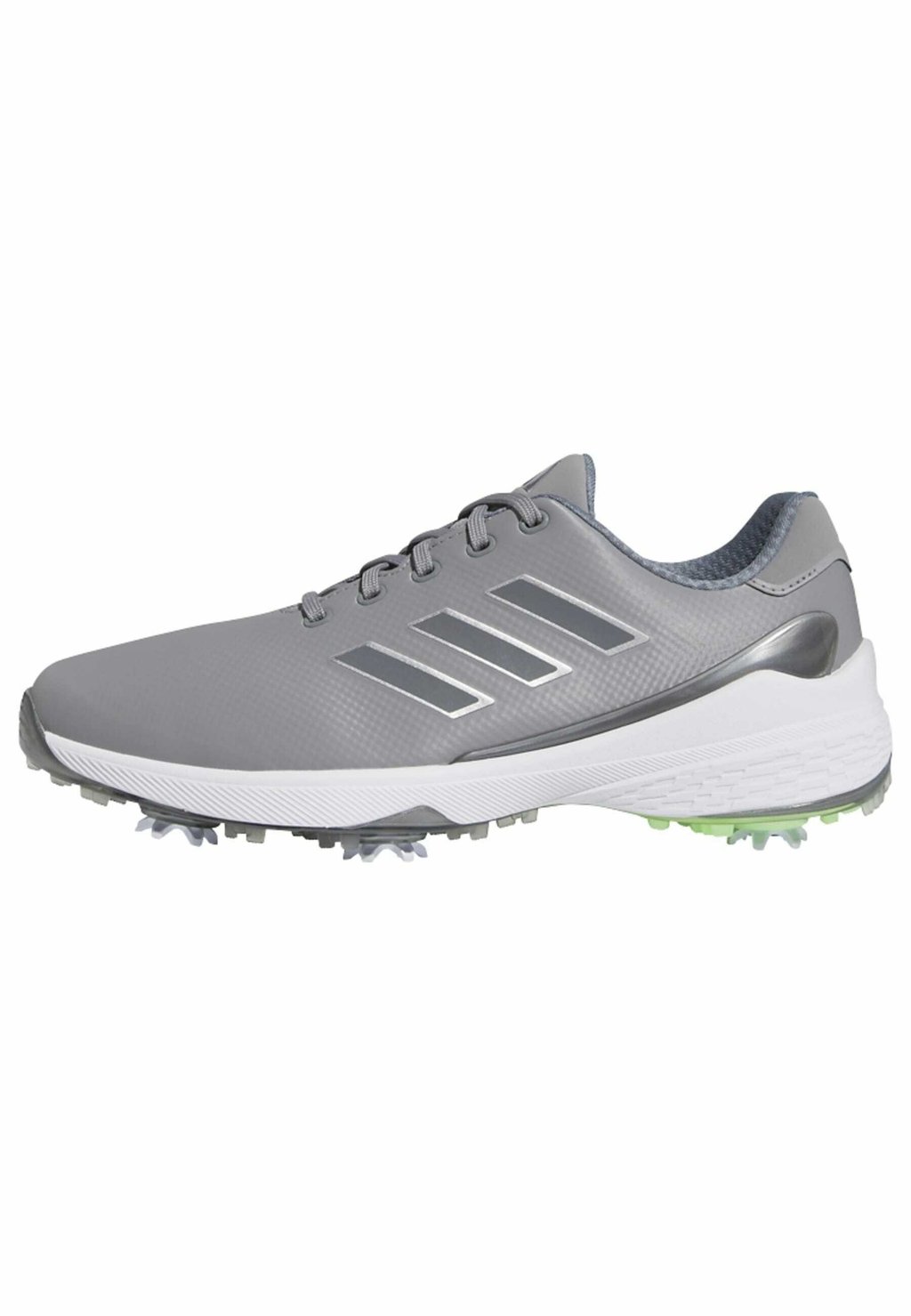 кроссовки nike sportswear air max 97 tu white metallic dark grey metallic silver iron grey Туфли для гольфа adidas Golf, серый три железа металлик серебристый металлик