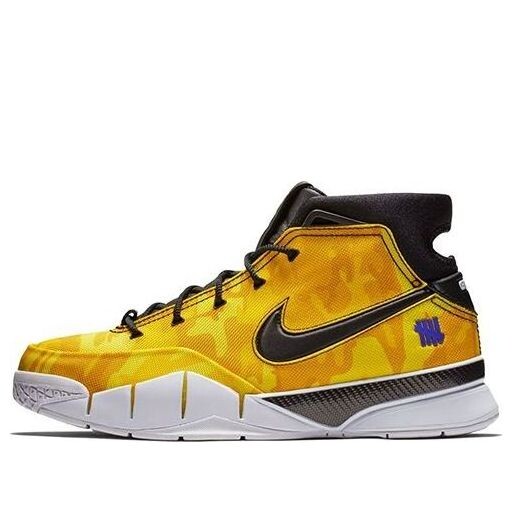 

Кроссовки x undefeated zoom kobe 1 protro Nike, желтый