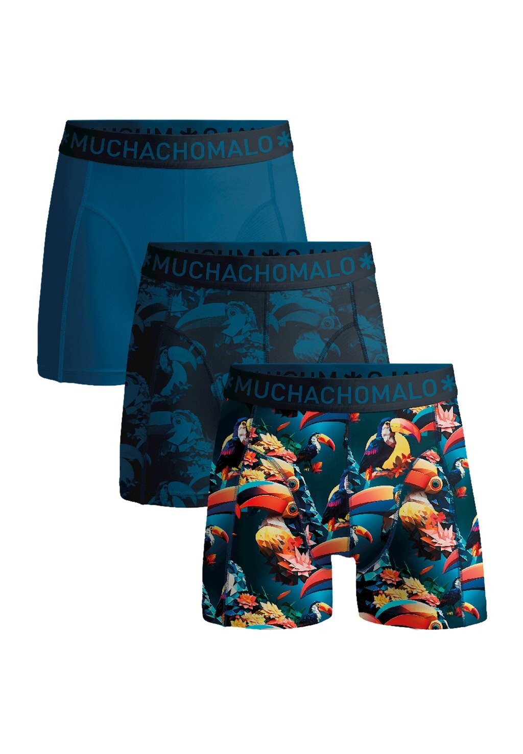 

Брюки 3-PACK SOLID MUCHACHOMALO, синий