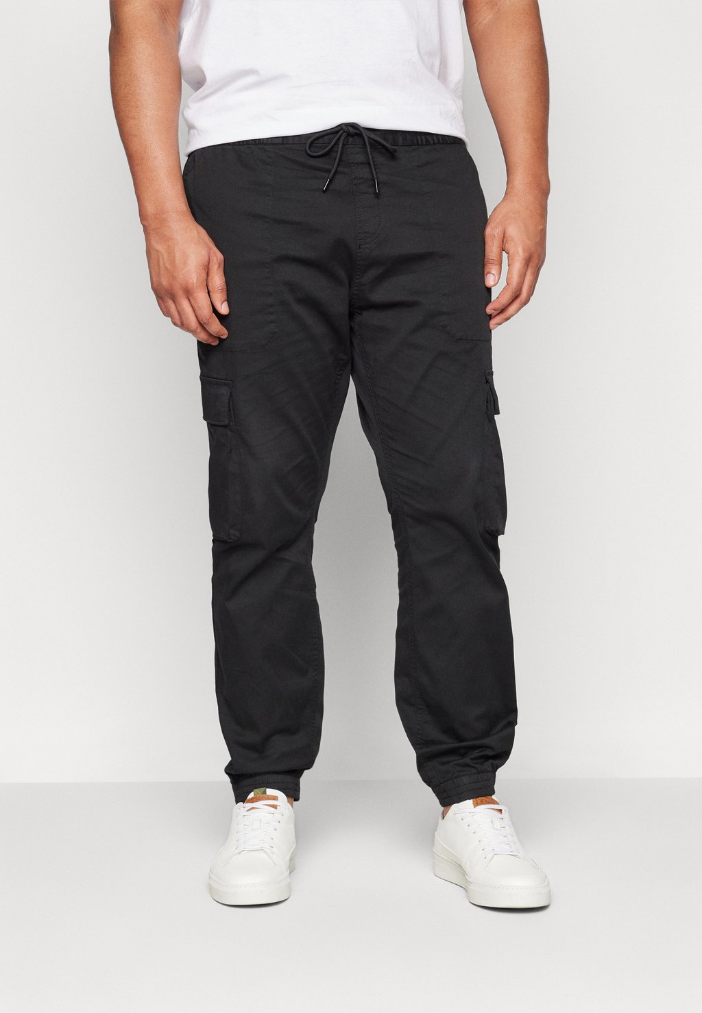 Брюки-карго Calvin Klein Jeans Plus, цвет black брюки карго plus straight calvin klein jeans plus цвет black