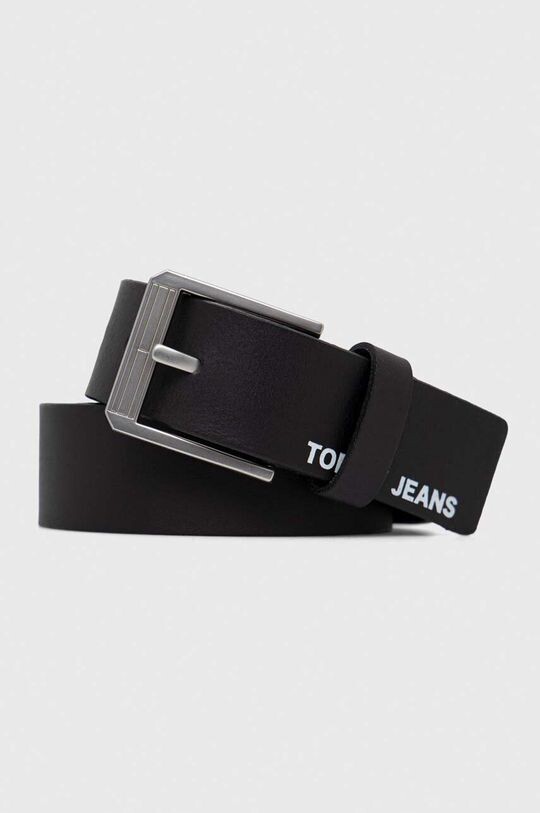 

Кожаный ремень Tommy Jeans, черный