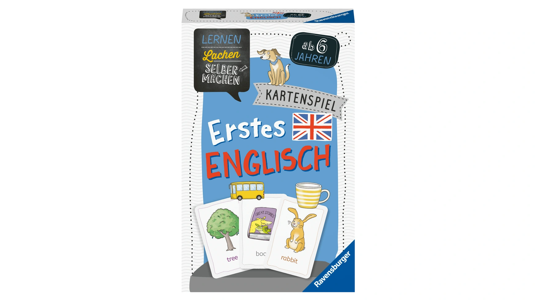 Ravensburger Spiele Научитесь смеяться своими руками: первый английский, детская игра для детей от 6 лет и старше 6 томов комплекты учебники для изучения английского языка для детей 0 3 6 8 лет